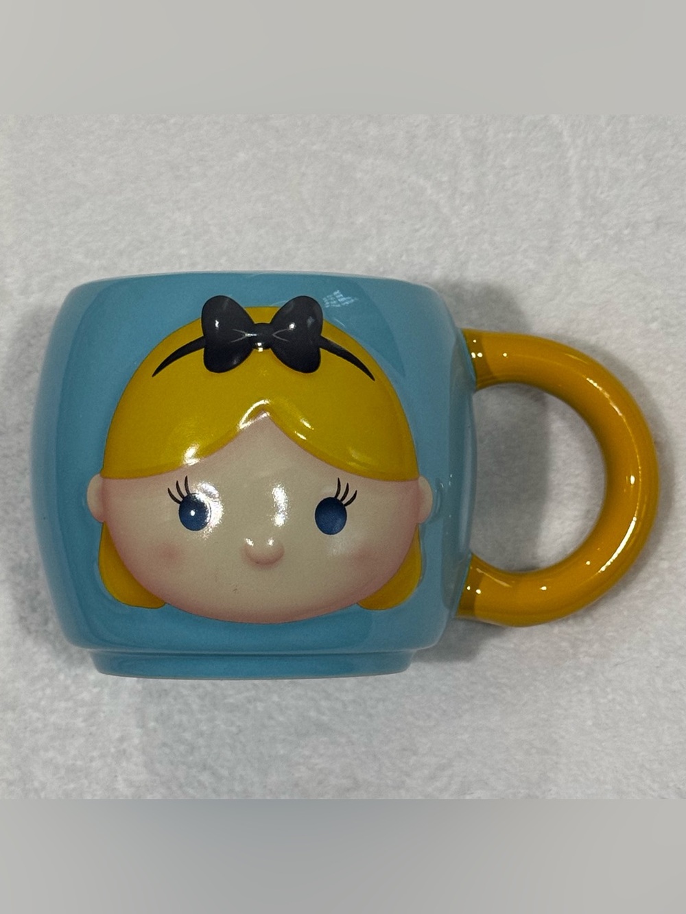 Disney Store Alice in Wonderland Tsum Tsum 3D Character Mug Cup - Discontinued